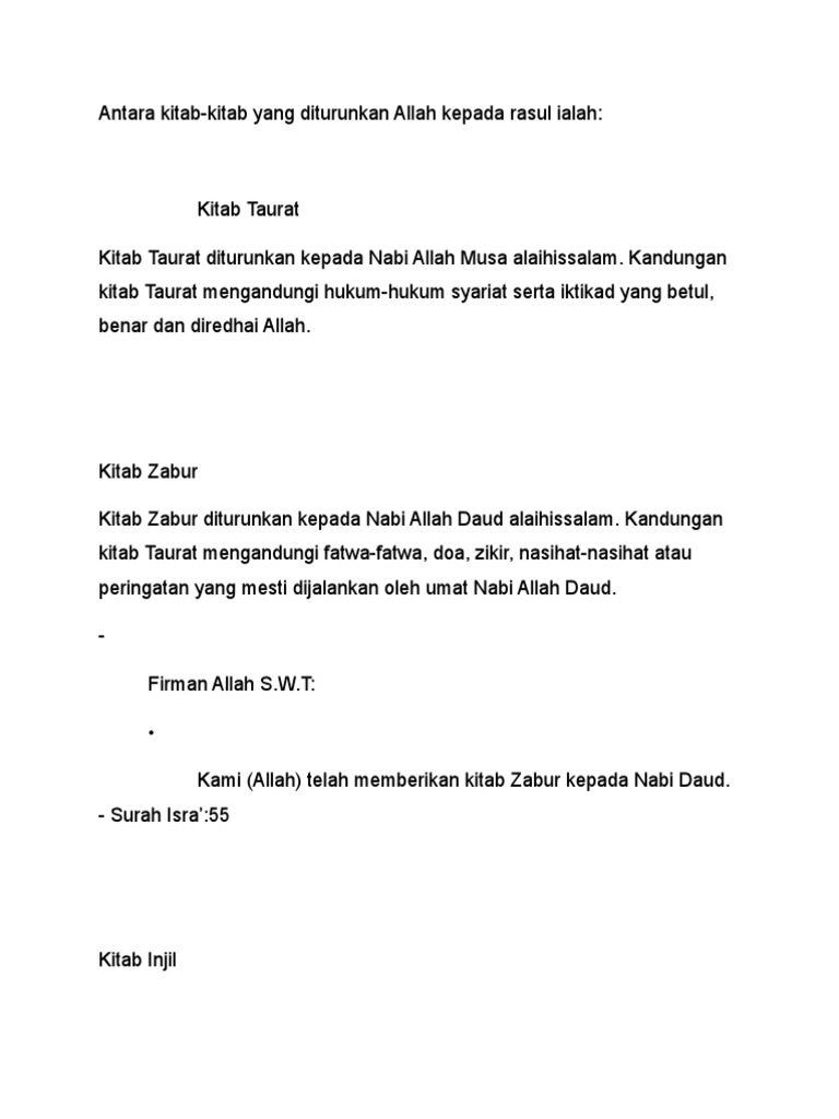 Nama Kitab Pdf