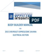 Express Savana Electrical Body Builders Manual Service Manual 2015 en US