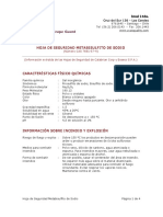 Hoja - Seguridad Metabisulfito PDF
