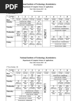 Time Table (Combined) Jan.,16