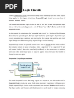 Sequential Logic Circuits