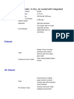 Deutz F4L912 engine specifications and components
