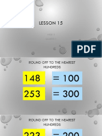 Math 3 Week 5- Lesson 15