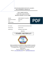 PROPOSAL Tempe Mendoan Yang ASLI