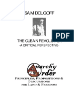 Dolgoff, Sam - The Cuban Revolution, A Critical Perspective PDF
