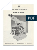 Microscopio Spencer Reference Manual