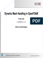 Dynamic Mesh Handling in OpenFOAM