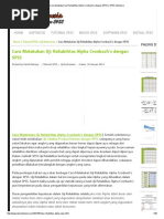 Download Cara Melakukan Uji Reliabilitas Alpha Cronbachs Dengan SPSS _ SPSS Indonesia by Mohamad Ridwan SN353270777 doc pdf