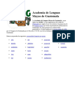 Academia de Lenguas Mayas de Guatemala