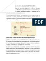 Fichas Bibliograficas De Un Solo Autor Guatemala Amor