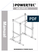 WB-PR16 Powertec Power Rack Assembly Manual