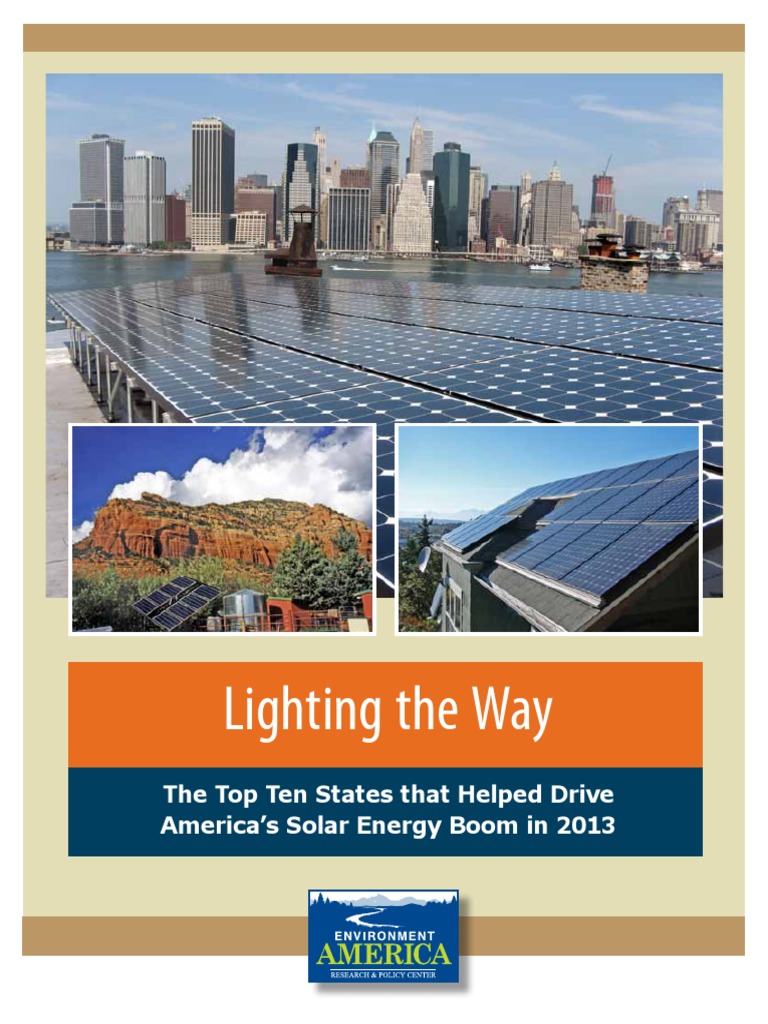 The Top Ten States That Helped Drive Americas Solar Energy Boom in 2013