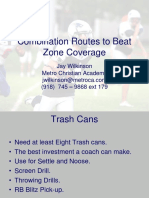 Combination Routes Beat Zone Coverage Jay Wilkinson