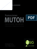 Catalogo Promocion MUTOH