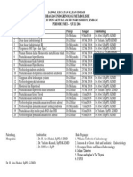 JADWAL Divisi Endokrin