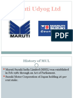 Maruti Udyog LTD