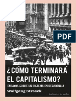 Streeck - Cómo Terminará El Capitalismo - Libro PDF