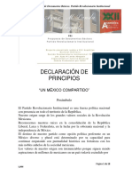 Propuesta Principios Básicos Rumbo XXII Asamblea PRI 2017 Ayax M Landa