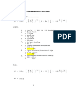 Smoke& Ventilation Calculations