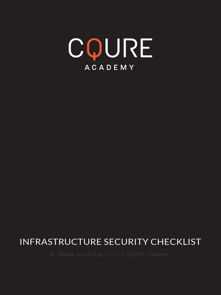 Cqure Academy Checklist | Download Free PDF | Computer Security | Security