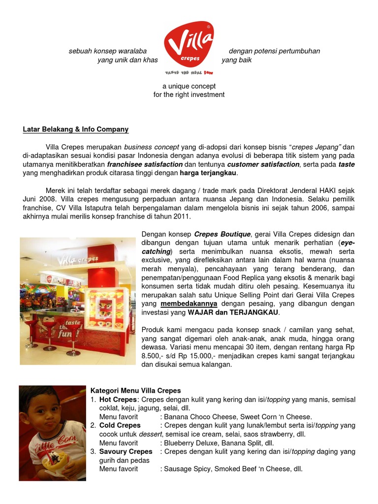 47+ Waralaba D&#039;crepes Indonesia Prosedur