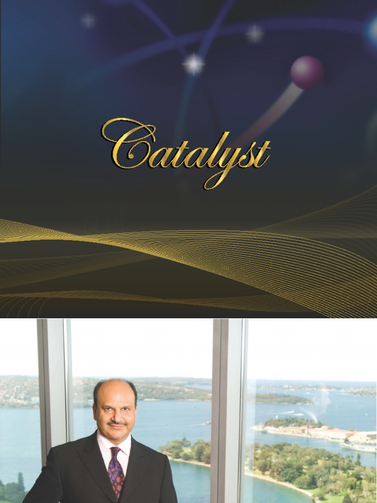 Catalyst Brochure Chairman Zia Q Qureshi PDF Venture Capital