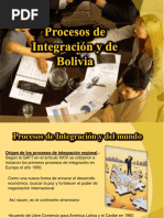 Procesos de Integracion y de Bolivia