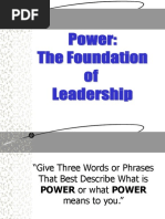 11.Power Foundation of Leadership