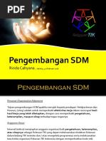 Pengembangan SDM Relawan TIK