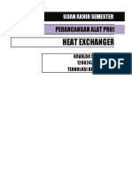 Heat Exchanger: Perancangan Alat Proses