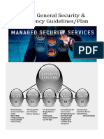 NDMC General Security & Emergency Guidelines/Plan