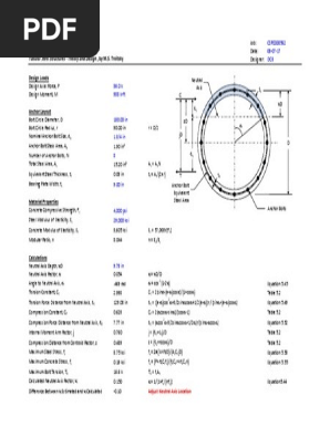 Circular Anchor Bolt Pattern Example