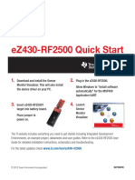 EZ430-RF2500 Quick Start
