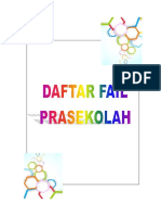 Daftar Fail Prasekolah