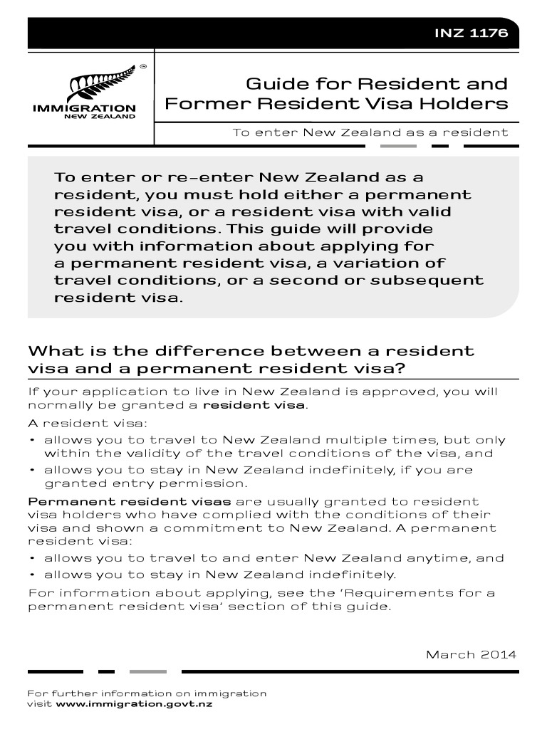 Resident Visa Holder Guide | PDF | Finance & Money Management