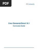 Curriculum Guide Creo Elements Direct 18-1