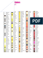 Thread Color Chart PDF