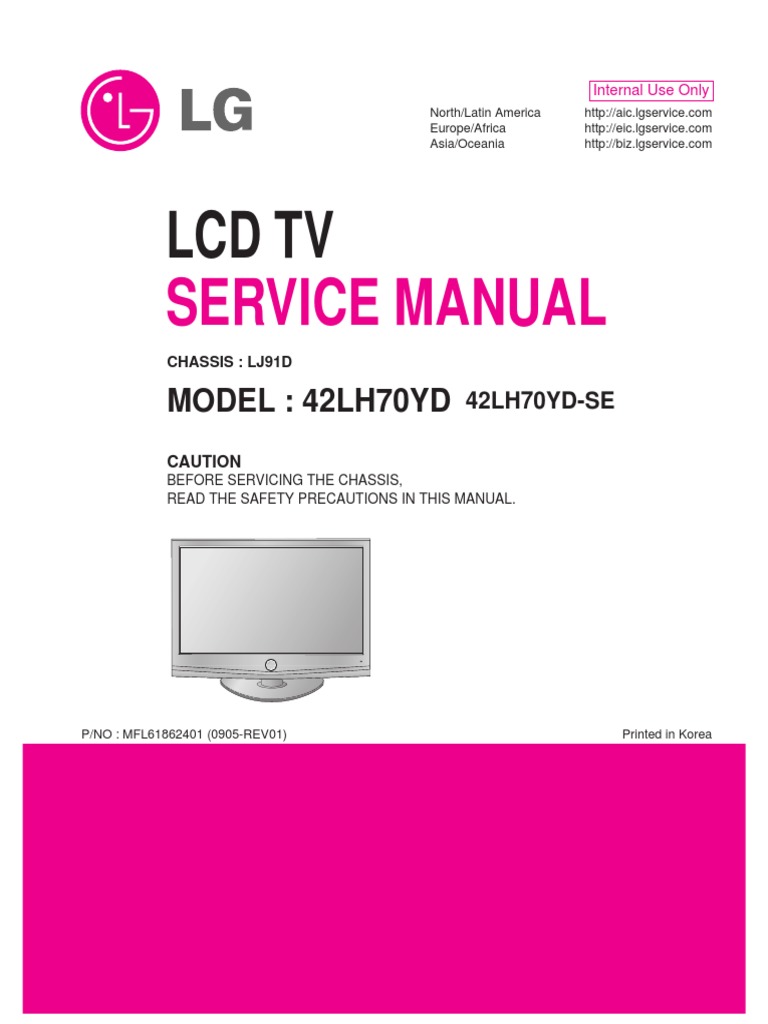 ... Array - manual de servico lcd tv lg 42lh70yd se chassis lj91d soldering  rh scribd com