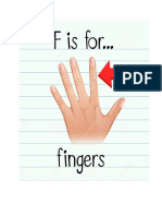 Flash Card Finger