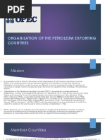 Organization of The Petroleum Exporting Countries