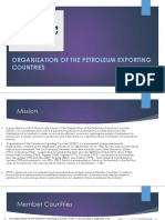 Organization of The Petroleum Exporting Countries