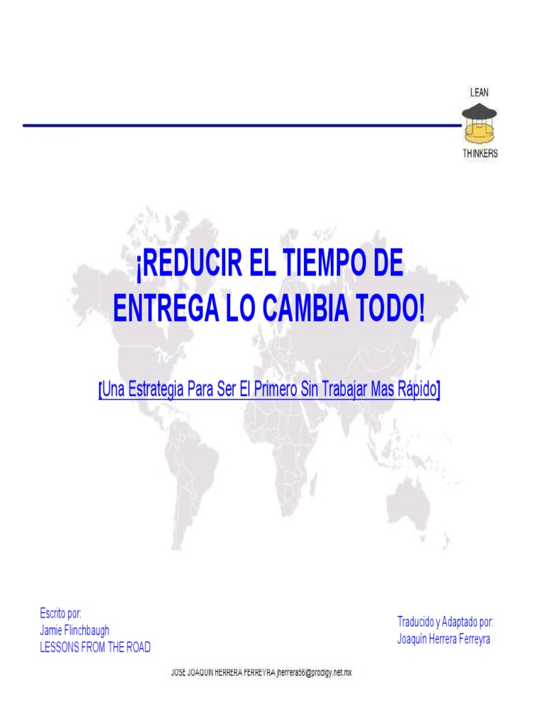 Estrategias para Reducir Tiempos de Entrega | PDF | Logística ...