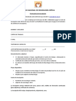 Formulario inscripción