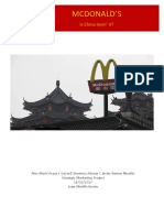 Strategic Marketing Project - McDonalds by Gerard Giménez, Àlex Martí and Javier Ramos
