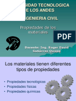 Propiedades de Los Materiales