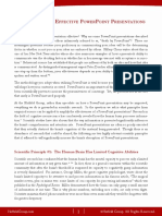 Science of Effective PowerPoint Presentations PDF