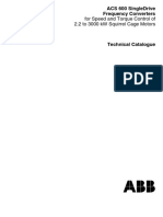 Tech Catalog VSD ACS600 Manual EN - 600stdprg - FWmanual