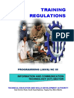 TR - Programming (Java) NC III