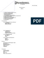 GRADE 9 BUDGETED Activities 1st and 2nd Grading