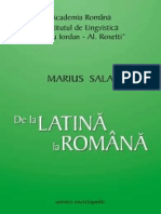 Marius Sala, De la latina la romana.pdf